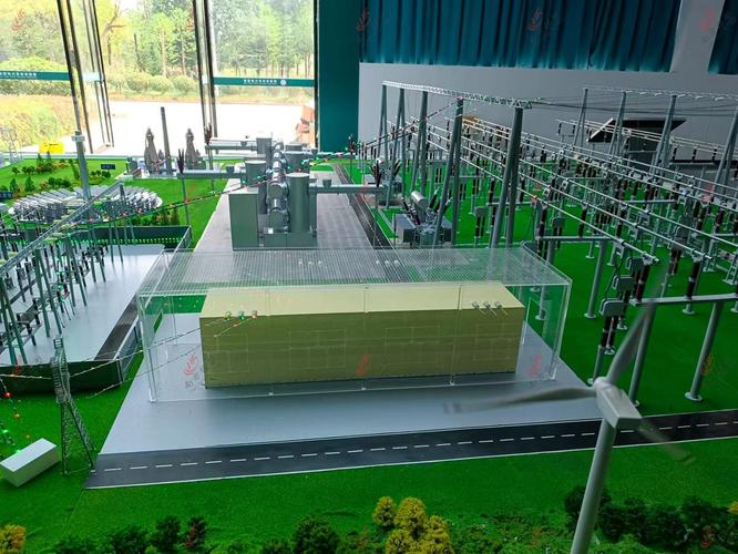 1100千伏特高压直流输电工程展示沙盘模型设计打造过程